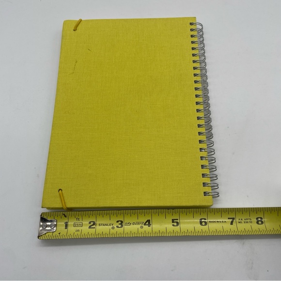 Ordning & Reda Notebook Yellow NEW Pencil Pink Used - Picture 5 of 15